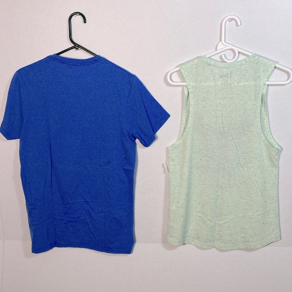 Disney Stitch Blue T Shirt and Mint Tank Top - Picture 8 of 8